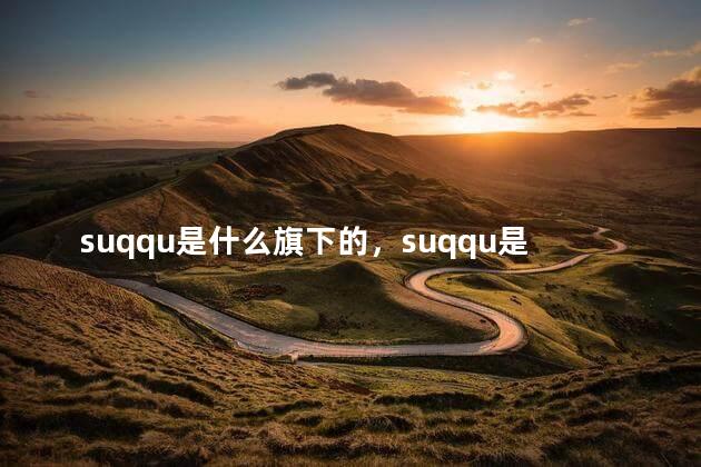 suqqu是什么旗下的，suqqu是哪家公司的